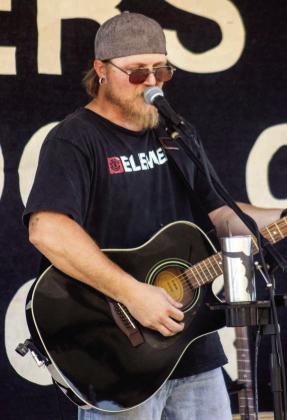 Trevor Jennings performs at the annual Amherst celebration on July 25, 2026. (All Photos by Madison Vidales)