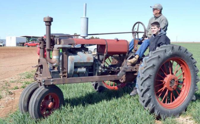 Antique Tractors at Plow Day