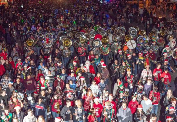 Marchin’ Cats Show Support For Andrew’s Band