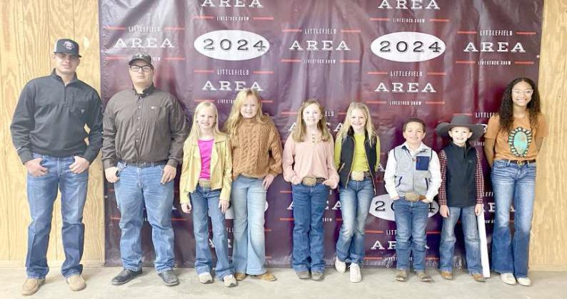 2024 Junior Showman from the Littlefield Area Junior Livestock Show that took place Jan. 11-12th at the Lamb County Ag Center. (Submitted Photo)