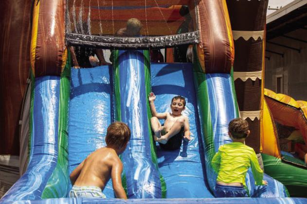 Sliding Into Summer’ started Olton Library’s Summer Events