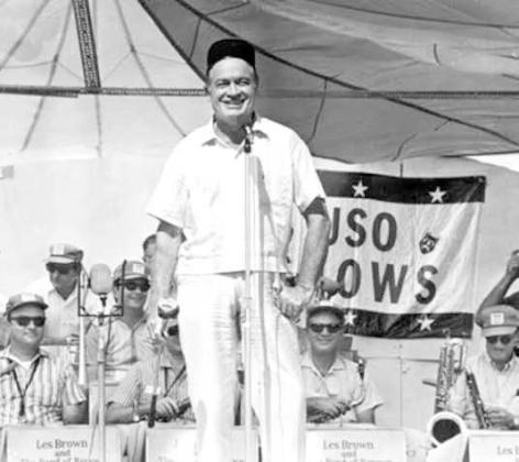 Leslie Townes (Bob) Hope ....Entertaining the Troops