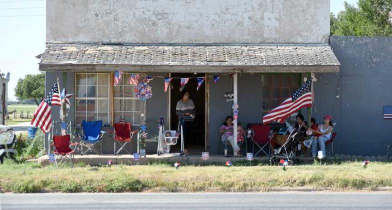 Patriotic House, certainly ready for the occasion
