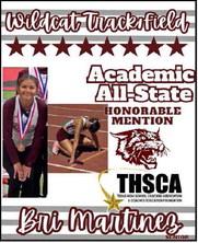 Littlefield Track and Field Academic All-State honors
