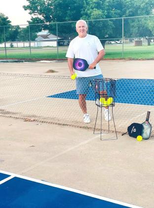 Amherst builds new Pickleball Court in the community