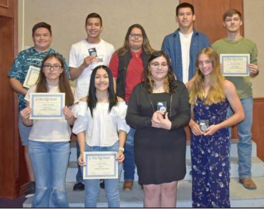 Olton High School Awards