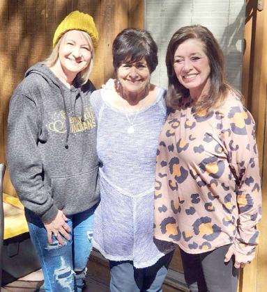PATRICIA PATRICK (Center) celebrated her 80th birthday weekend with her daughters Tori Valerde (left) and Sheree Klien (right) on March 3rd in Ruidoso, N.M. (Submitted Photo)