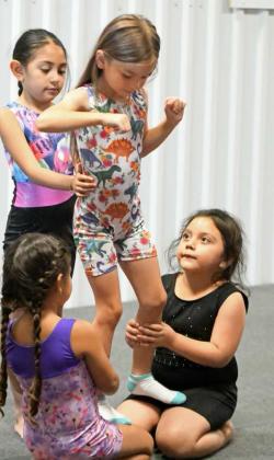 Spirit Tumbling, dance and cheer camp wrapped up Friday with show