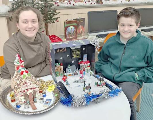 Lamb Co. Library Open House contest winners