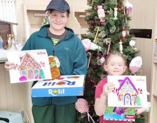 Lamb Co. Library Open House contest winners