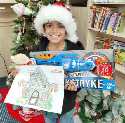 Lamb Co. Library Open House contest winners