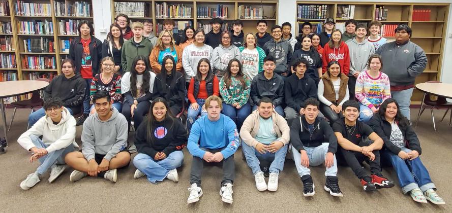 Littlefield DCP students sell 99 Christmas ads
