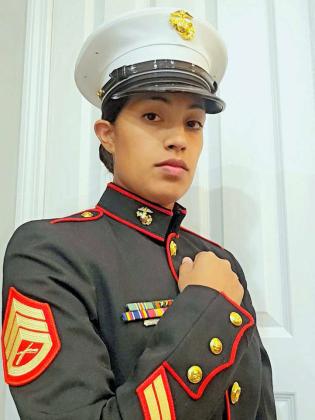 Victoria Royal promoted to Staff Sergeant in USMC