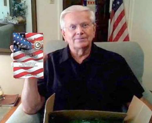 JIM JAMIESON, with newly-published book