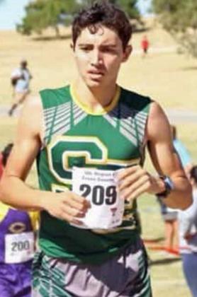STATE XC QUALIFIERS – Springlake-Earth sophomore, Taytum Goodman (left), and senior, Josh Samaron (right) both qualified for the State Cross Country Meet on Monday at the Region I-1A Cross Country Meet at Mae Simmons Park in Lubbock. For Goodman, this will be her second year to go to Round Rock for the State Meet, while Samaron will be heading their for his fourth time. (Submitted Photos)