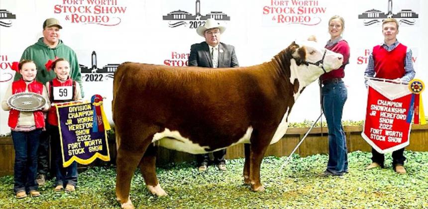 Sayler Beerwinkle, Senior Showmanship Champion