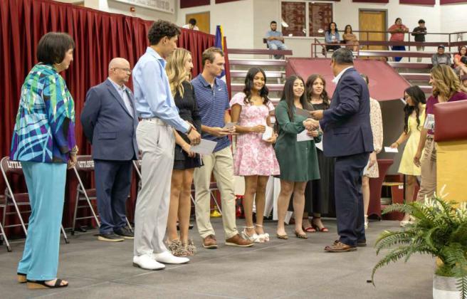 Littlefield High School graduates receive over $163,000 in scholarships during ceremony