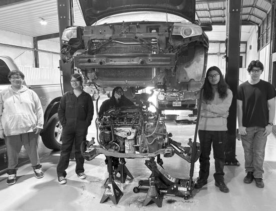 Lfd. High School Auto Tech Class