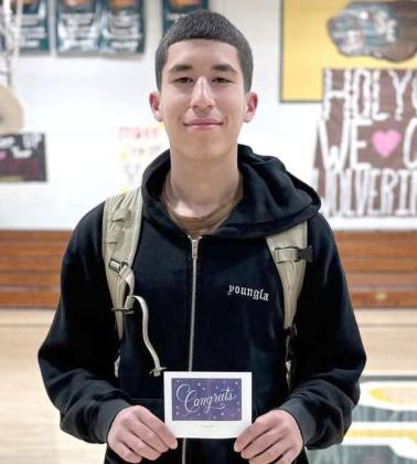 DAVIAN CASTILLEJA, Pride L.E.A.P.S. Award Springlake-Earth High School