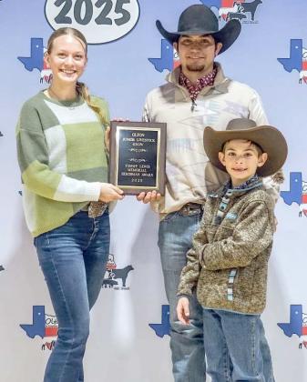 Amie Beelitz won the Tommy Lewis Award. This award is the big award for a Junior or Senior that shows sportsmanship, showmanship, good character, and takes care of their animals and their academics. (Submitted Photo)