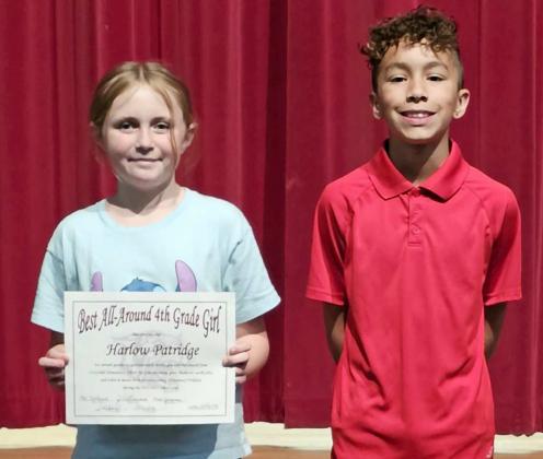 Littlefield Elementary 4th Grade Awards