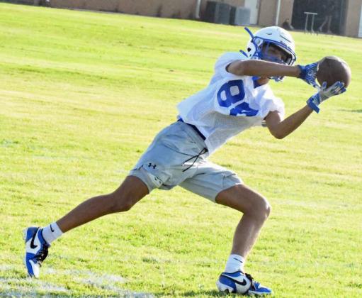 Olton Mustang two-a-days