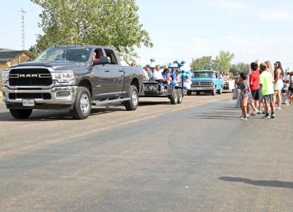 The WB Dickinson Parade took place last Saturday morning to kick off the final day of the 44th annual Olton Sandhills Celebration. (Photo byWesley Quigley)