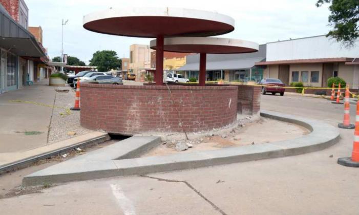 Work Downtown Continues