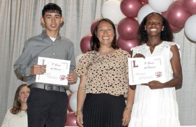 ALL-WILDCATAWARD Zack Trevino and Amoni Jefferson