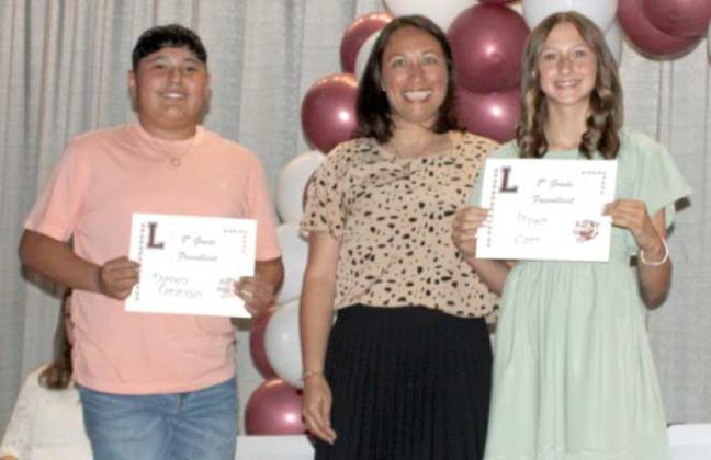FRIENDLIESTAWARD Daven Tarango and Piper Carr