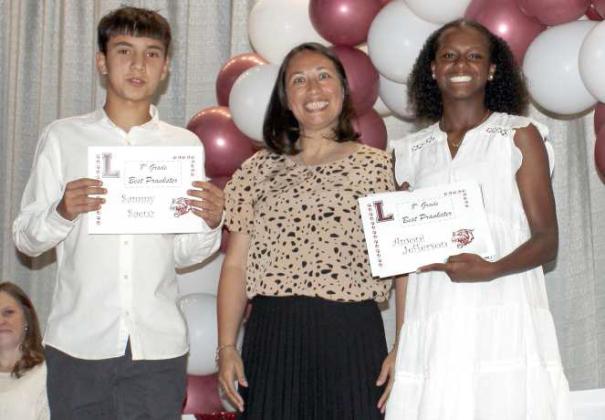 BEST DANCERAWARD Sammy Saenz and Amoni Jefferson
