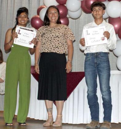 BEST DRESSED AWARD Aubree Richardson and Jaron Calloway