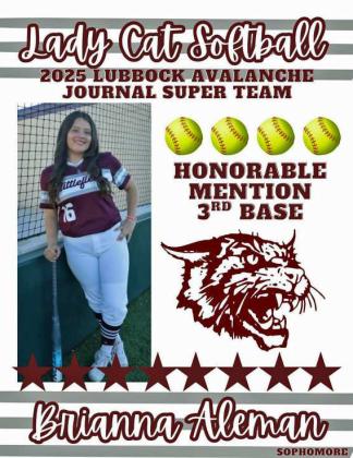 Lady Cats earn recognition on 2025 Lubbock Avalanche Journal Super Team