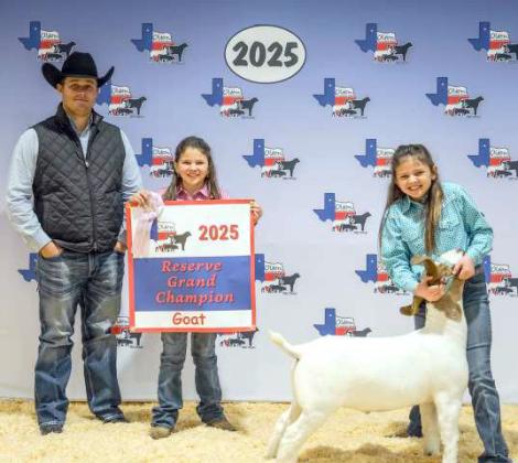 Claire Senter - Reserve Grand Champion Goat