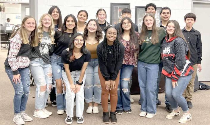 LITTLEFIELD HIGH SCHOOL BAND STUDENTS