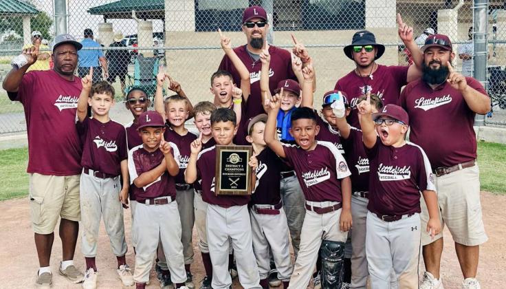 Littlefield 8U All-Stars wins District 3 Championship