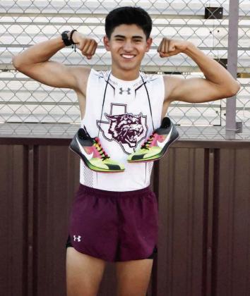 Littlefield junior, Noah Villanueva, is set to compete at the State XC Meet in Round Rock on Friday. (Staff Photo by Derek Lopez)