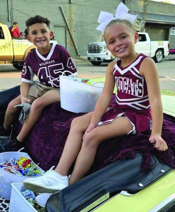 2025 Homecoming Ring Bearer, Stetson Zapata and Flower Girl, Makay McNeese. (Submitted Photo)
