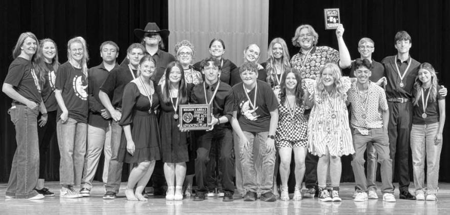 Sudan One-Act Play members team qualified for the regional competition happening on April 25. (Submitted Photo)