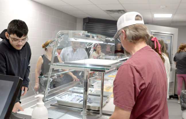 Students Parents and Sponsors of the 2024 Junior Class at Littlefield High School served up hot, delicious baked potatoes with all the trimmings during their Potato Supper fundraiser held at the Littlefield High School Cafeteria on Friday, October 11, 2024. (Photo by Ann Reagan)