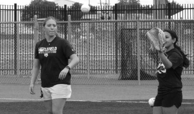 Lady Cat Softball Campers Learn Basic Fundamentals