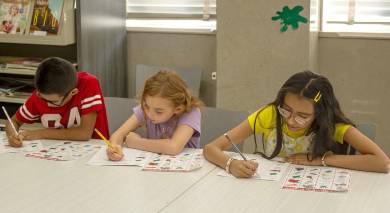 Creative Sprouts at the Lamb County Library