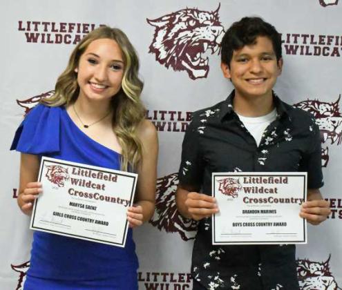XC Awards - Marysa Saenz and Brandon Marines