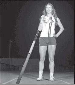 Olton’s Jentry Bressler wrapped up her 2026 track season with a 5th place finish at the 2A State Track Meet in Austin last Friday, clearing the bar at 11-0, in the women’s pole vault competition. (Submitted Photo)