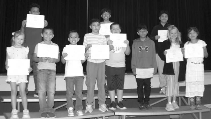 ELEMENTARYA/B HONOR ROLL (Photo Courtesy of Amherst ISD)