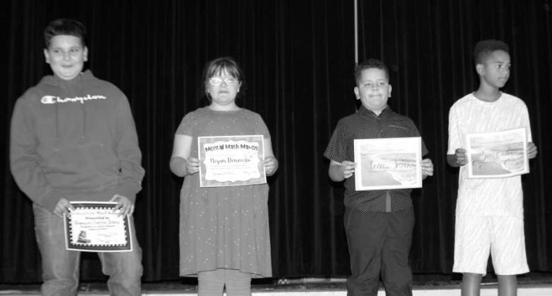 FOURTH GRADEAWARDS (Photo Courtesy of Amherst ISD)