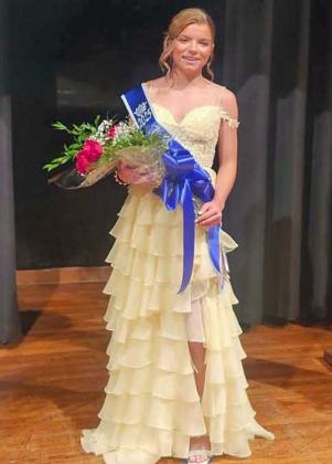 2025 Miss Sandhills Sweetheart Runner-up HalleeKate Huguley