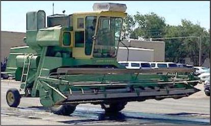 3rd place Tractor - Blake Fennel’s John Deere Combine