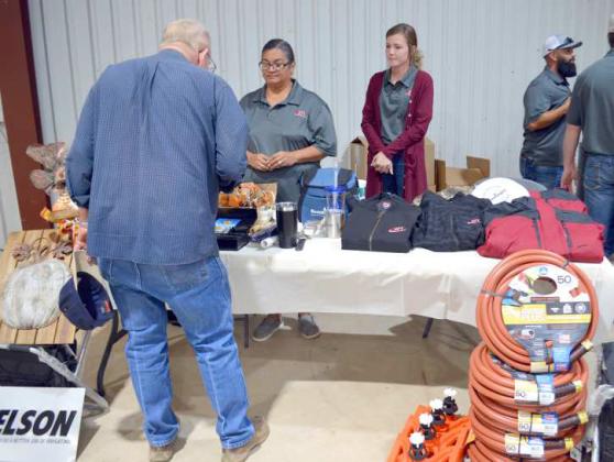 Door Prizes at SPI Customer Appreciation Luncheon were give out during the event. (Photo by Samantha Pontius)