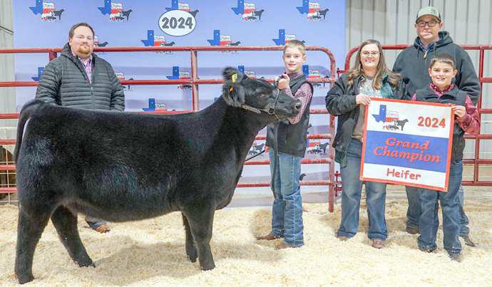 CONNER DeBERRY, Grand Champion Heifer
